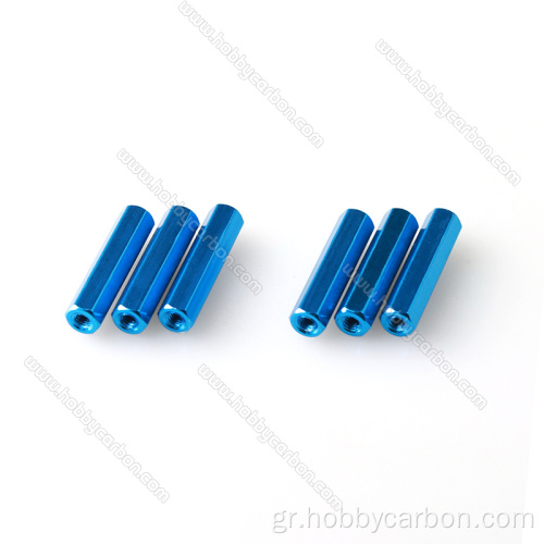 Έγχρωμοι σύνδεσμοι αλουμινίου Hex Round Circuit Standoffs